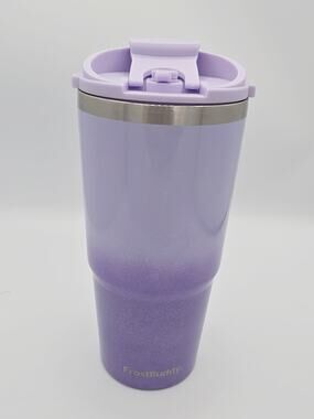 Frost Buddy Togo Buddy 30oz Tumbler - Spill Proof Flip Lid - Silicone Grip Lid